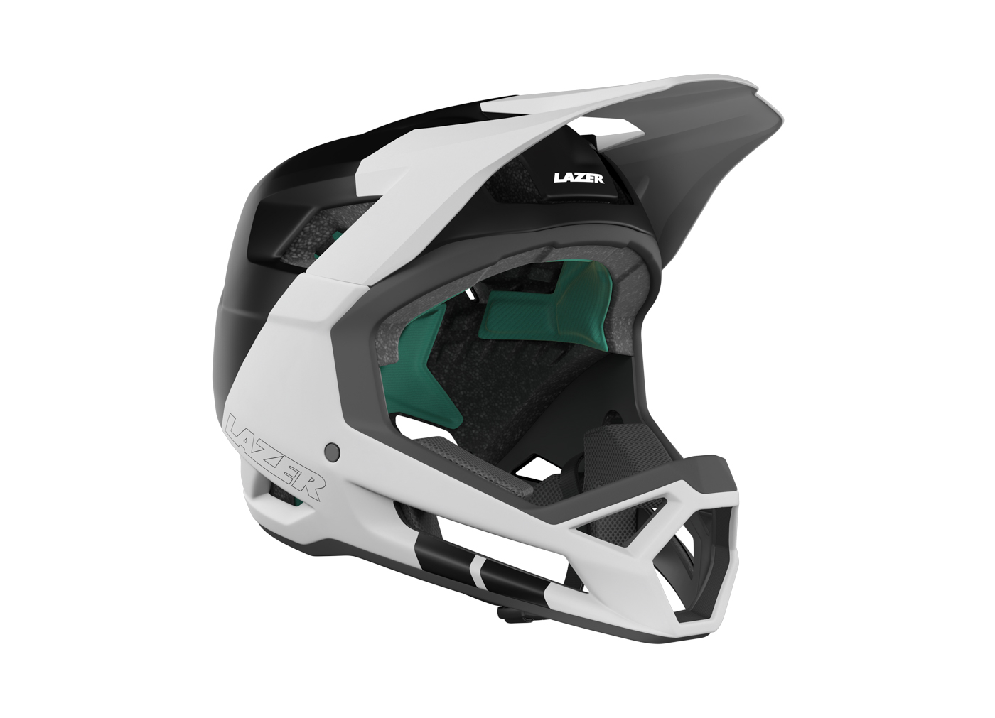 bike helmet ac ILM Full Face Motorcycle Street with Enlarged Air Vents, Free Replacement Visor for Men Women DOT Approved Model ST-06 (White, Medium) : Automotive free calls CAGE KINETICORE LAZER