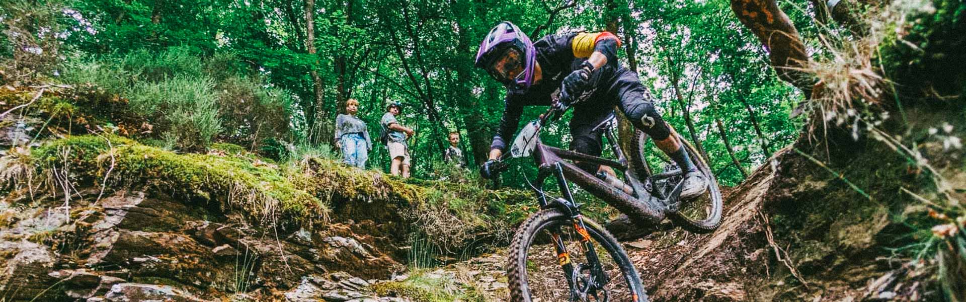 Olivier Bruwiere rides Megavalanche Alpe d'Huez