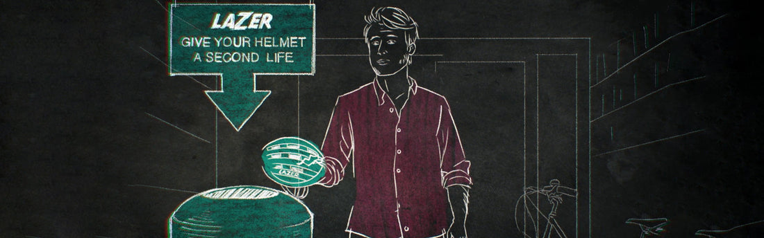 Lazer’s Recycling Project: Give Your Cycling Helmet a Second Life